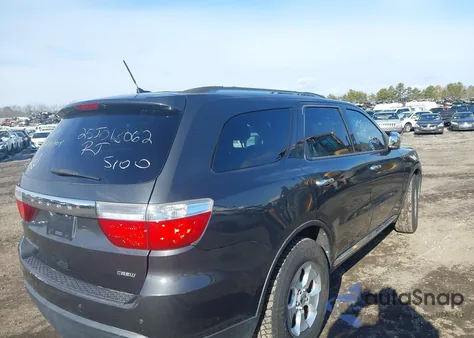 2011 Dodge Durango Crew z USA, uszkodzony, nr VIN 1D4SD4GT3BC648232